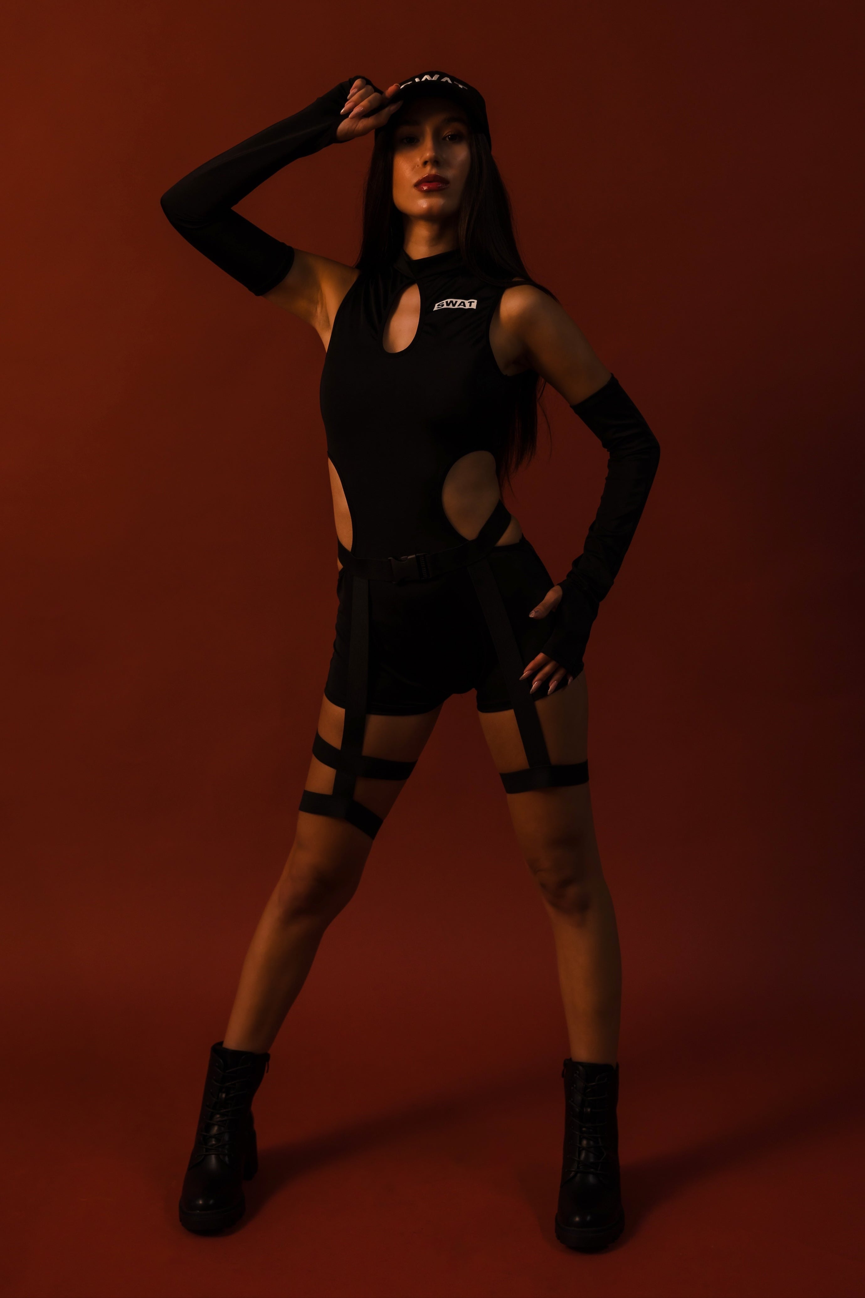 Agent Noir SWAT Costume