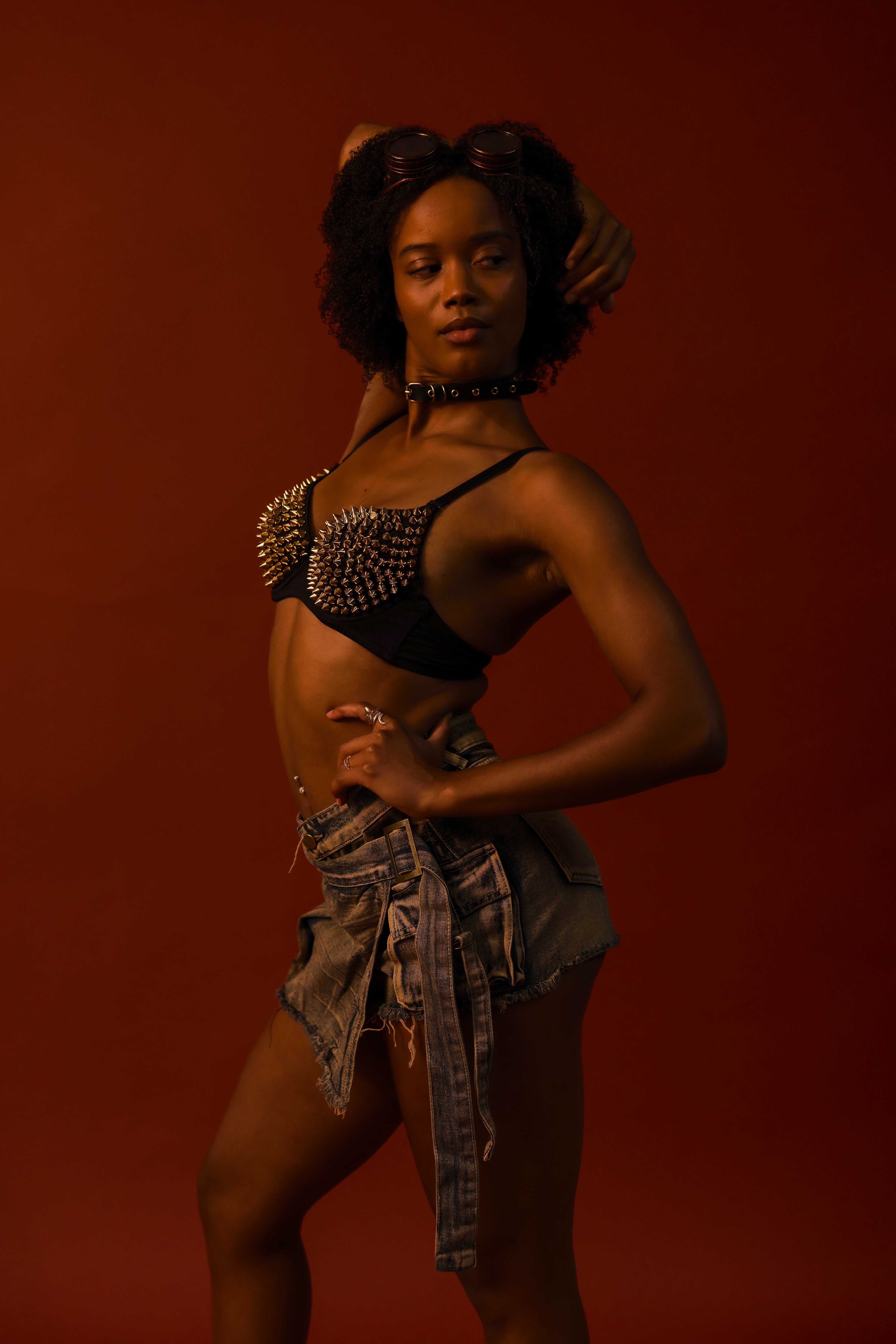 24k Fever Studded Bralette