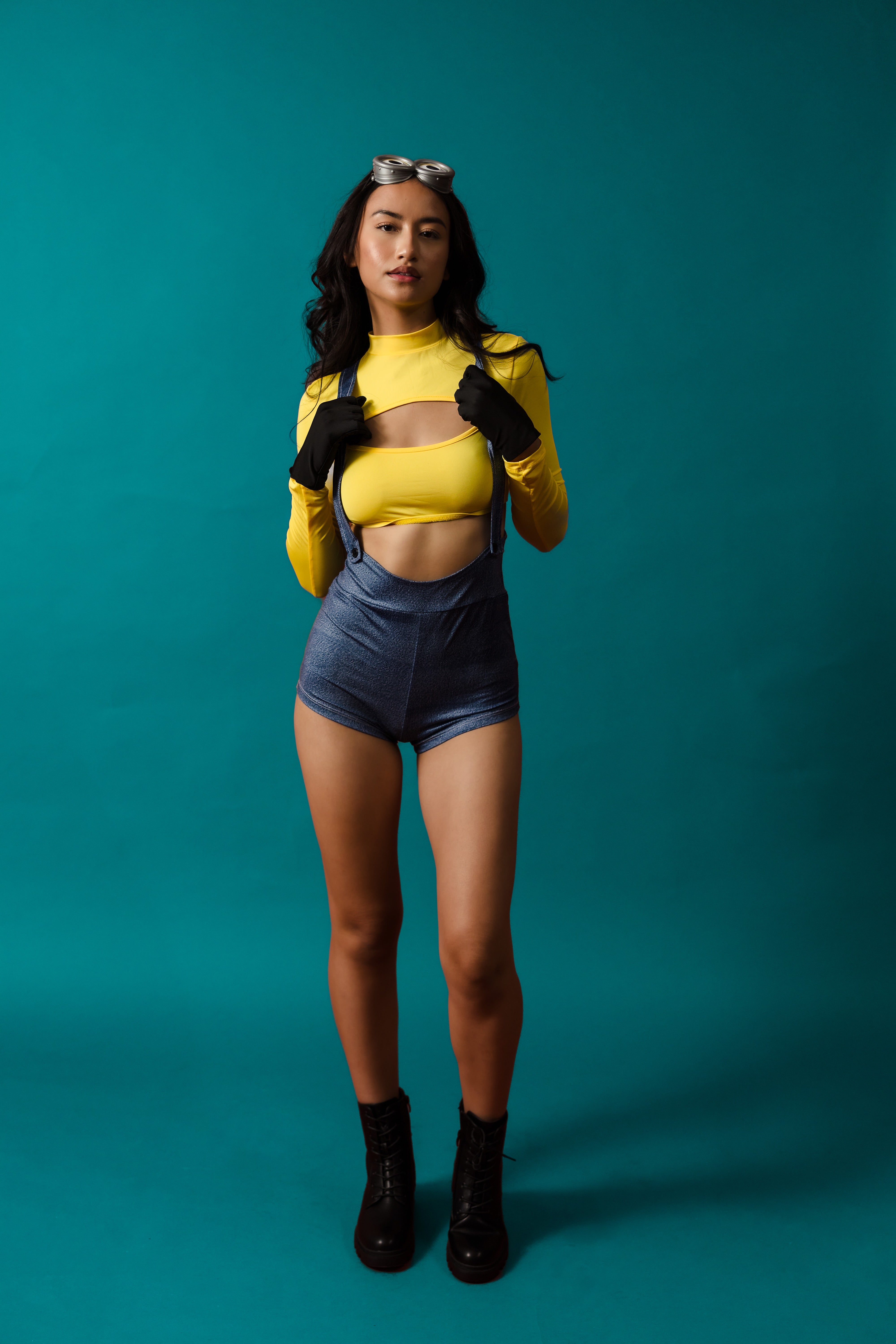 Tiny Chaos Yellow Worker Costume