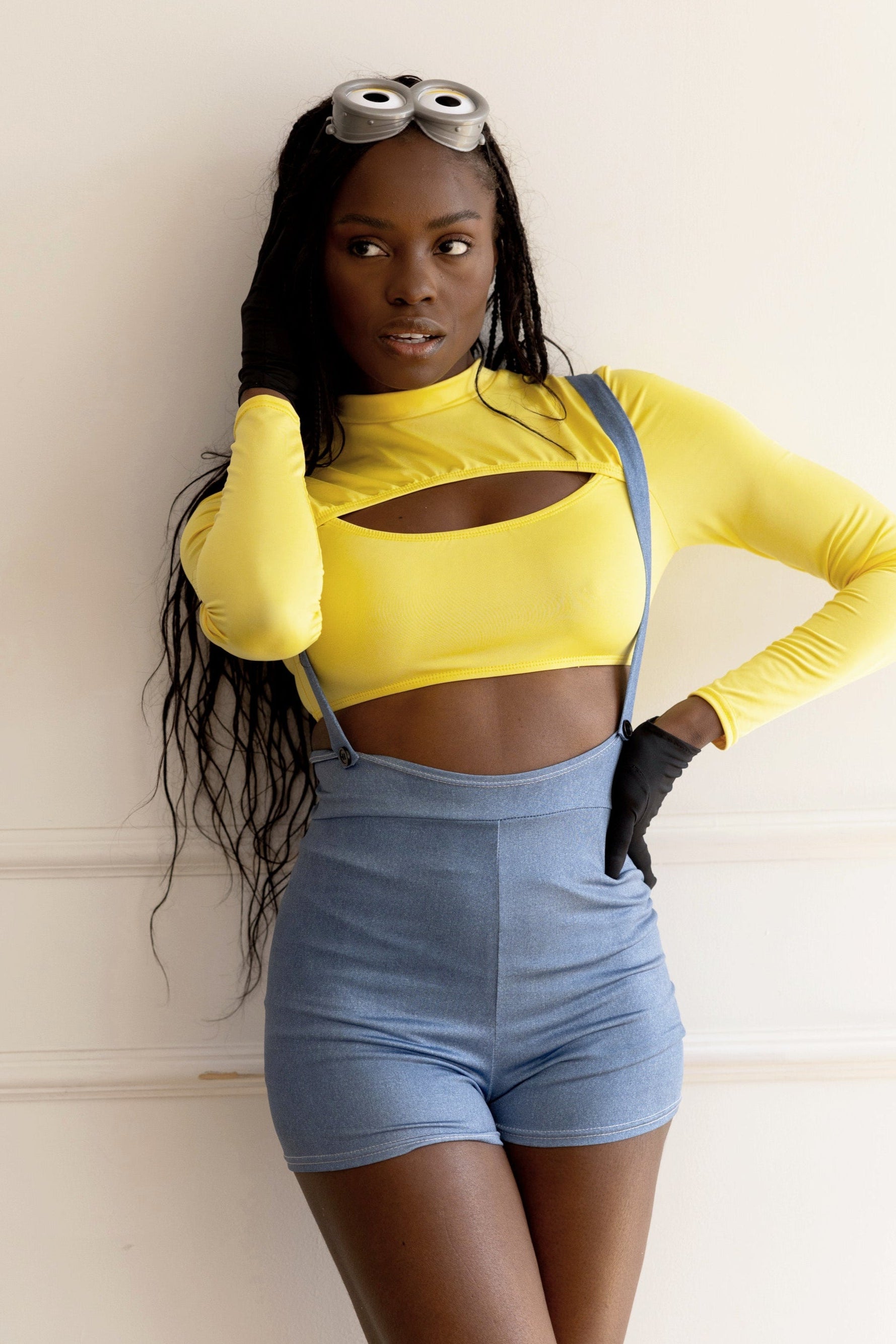 Tiny Chaos Yellow Worker Costume
