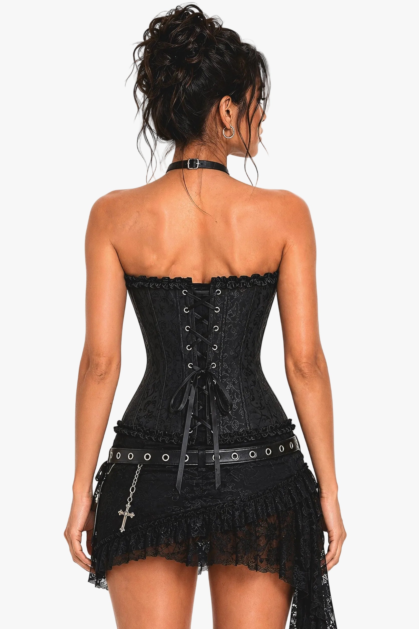 Velvet Noir Black Corset