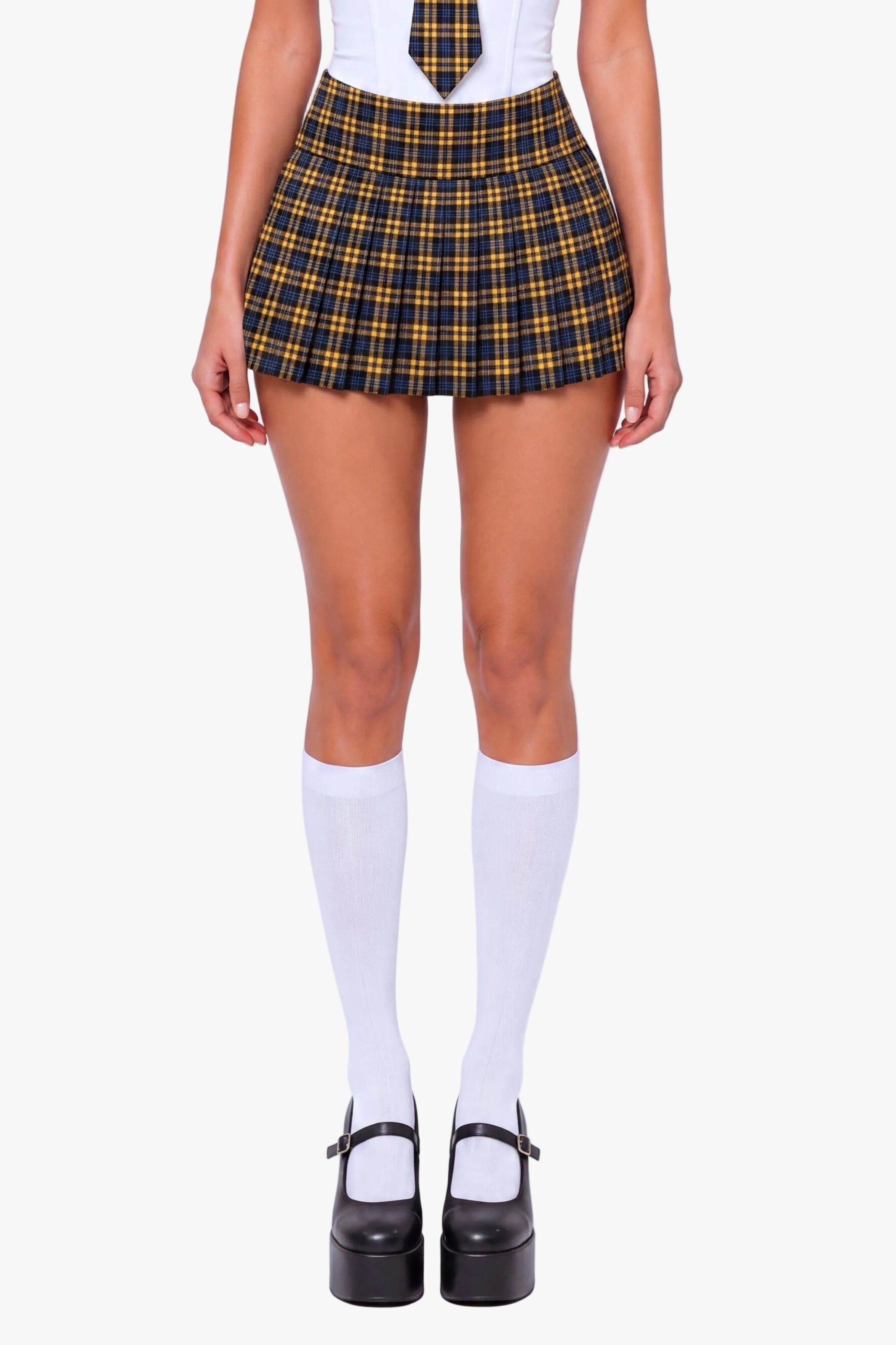 Honor Roll Hottie Yellow Skirt