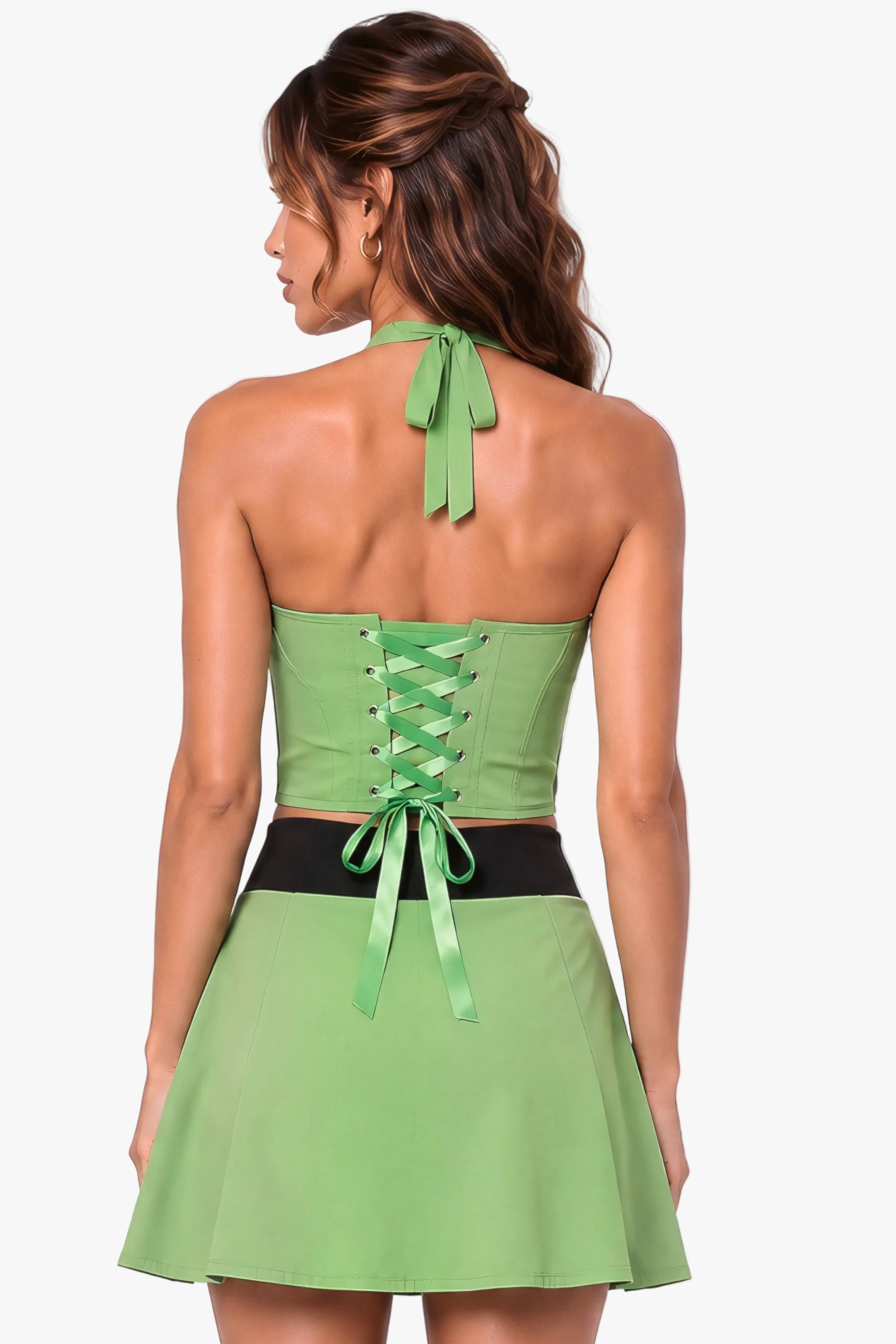 Powerhouse Dolly (Green) Skirt