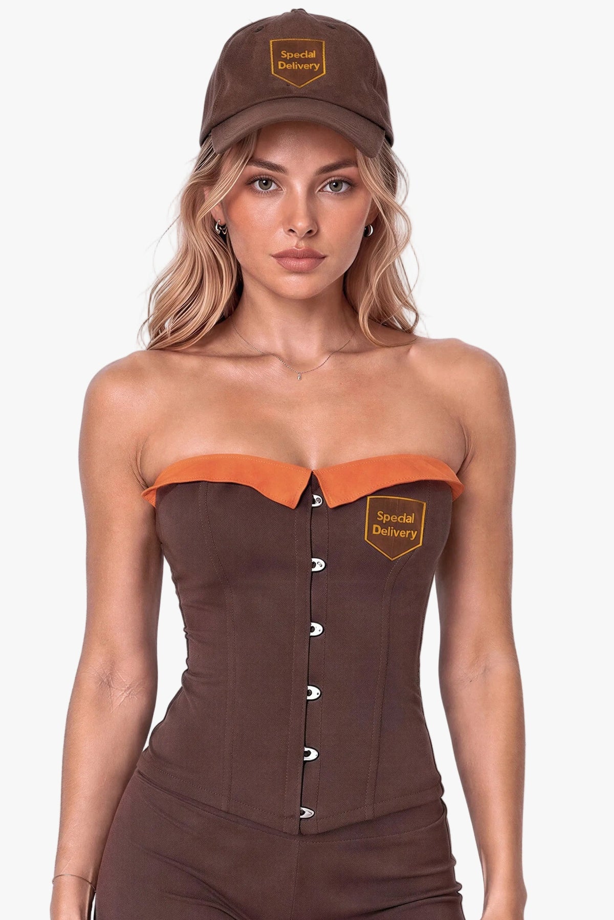 Courier Cutie Delivery Girl Corset Only