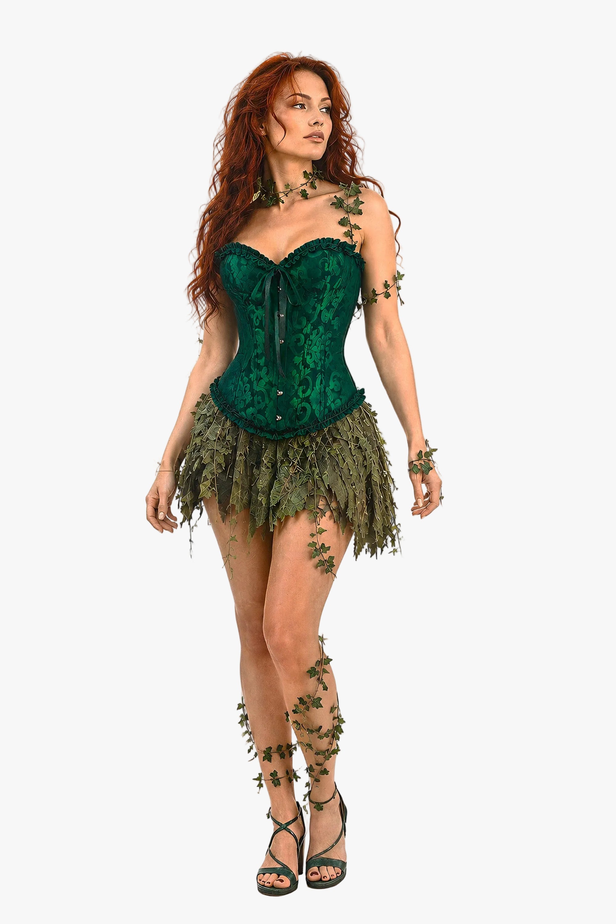 Poison Saint Green Corset