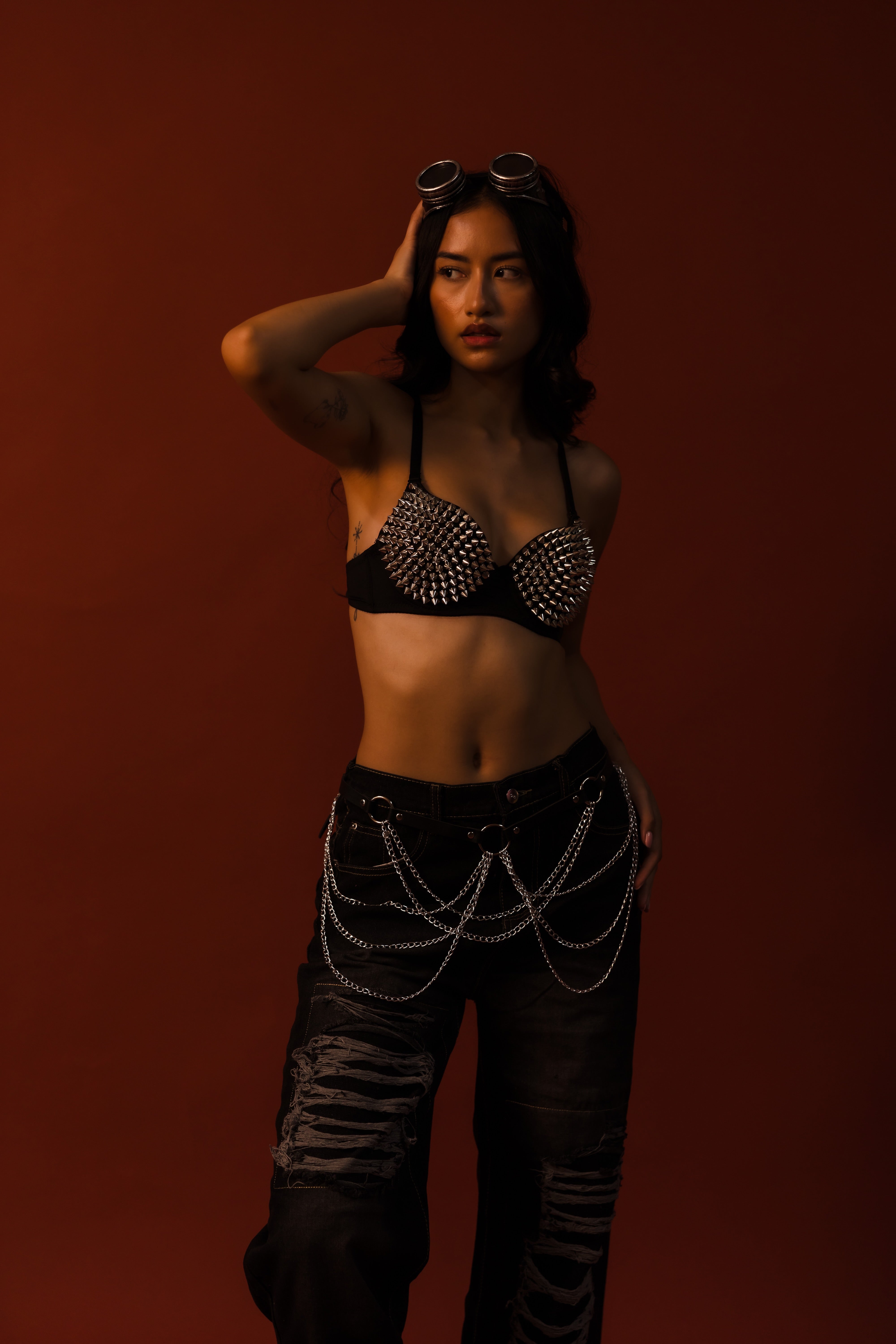 Steel Siren Studded Bralette