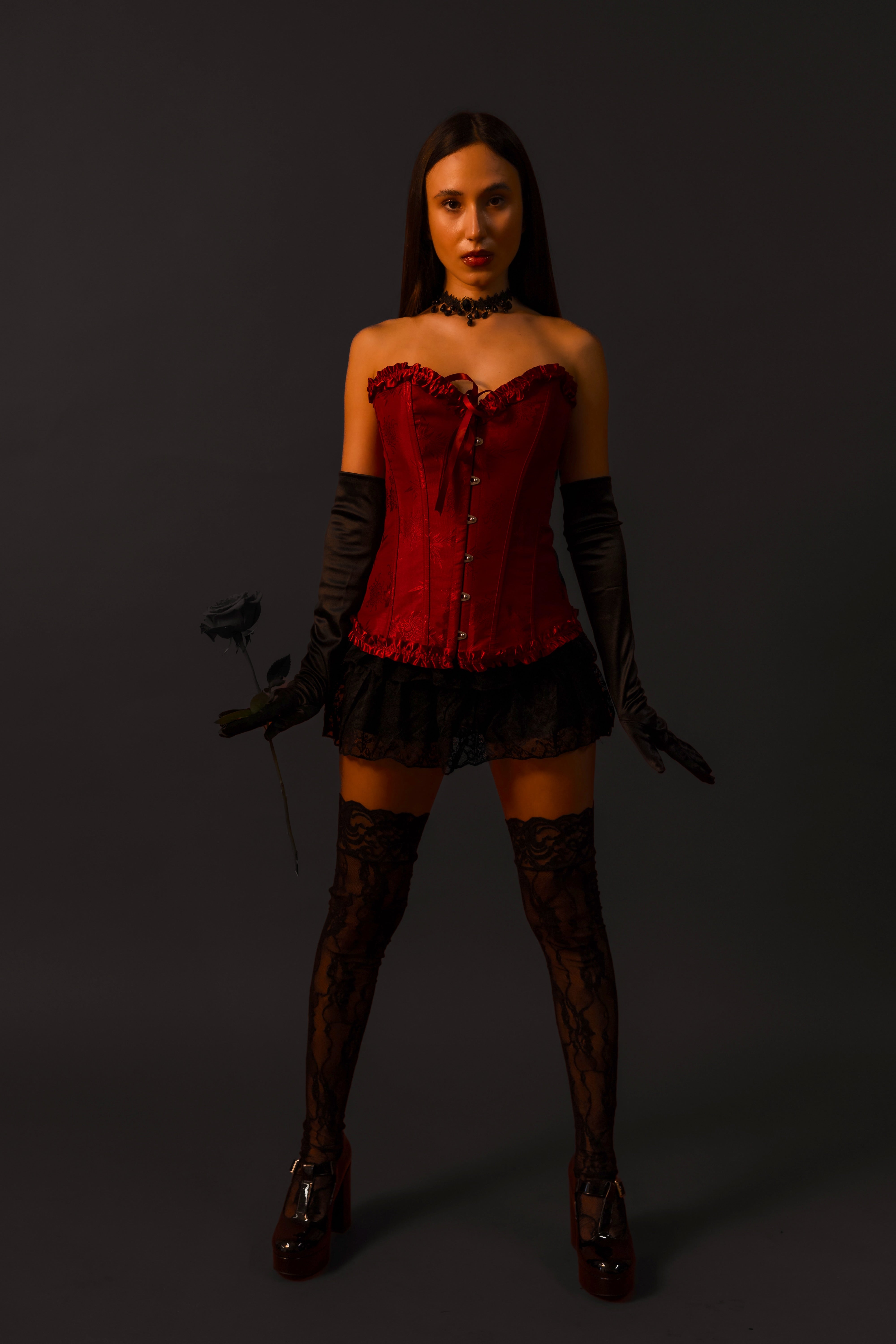Scarlet Prayer Corset