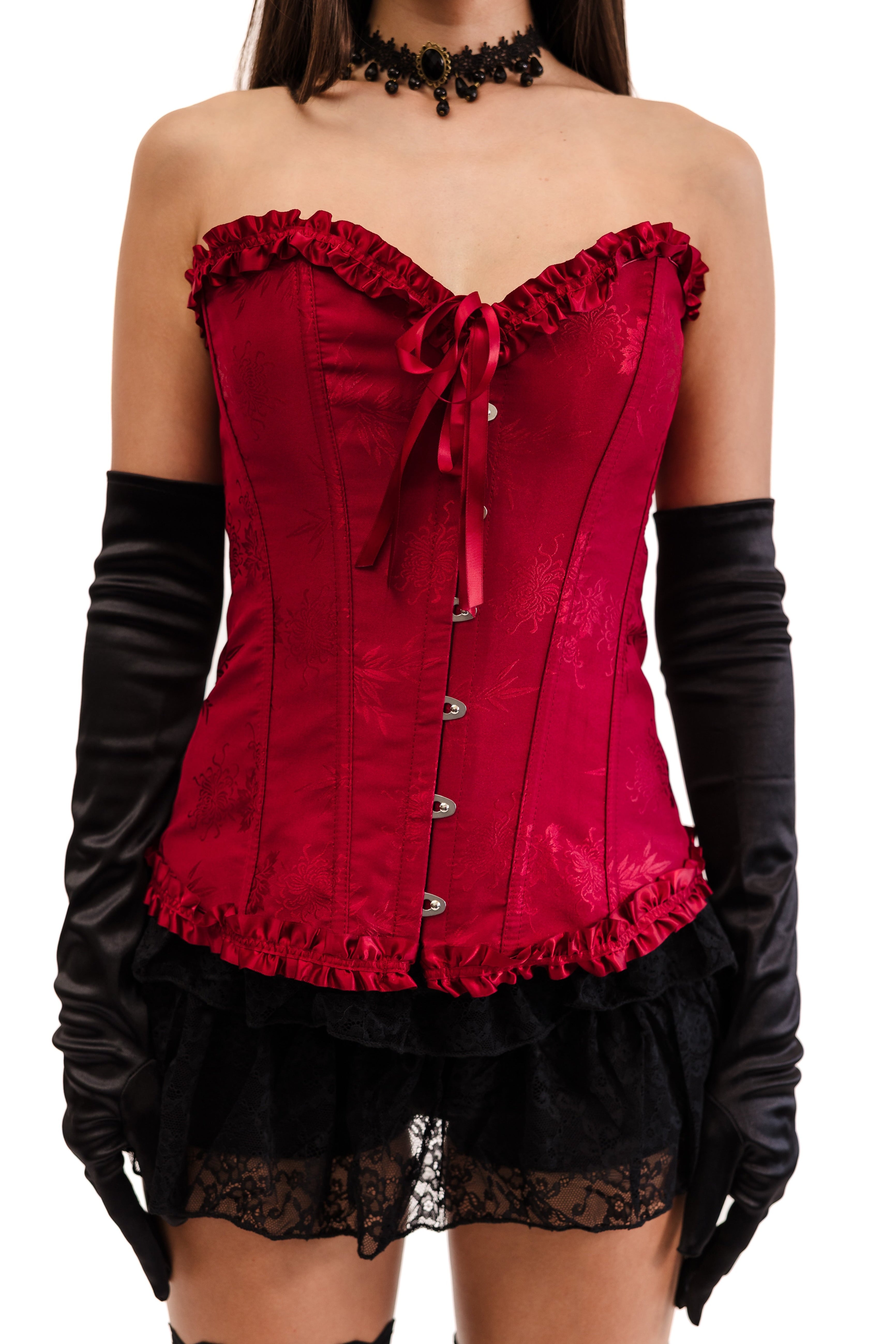 Scarlet Prayer Corset