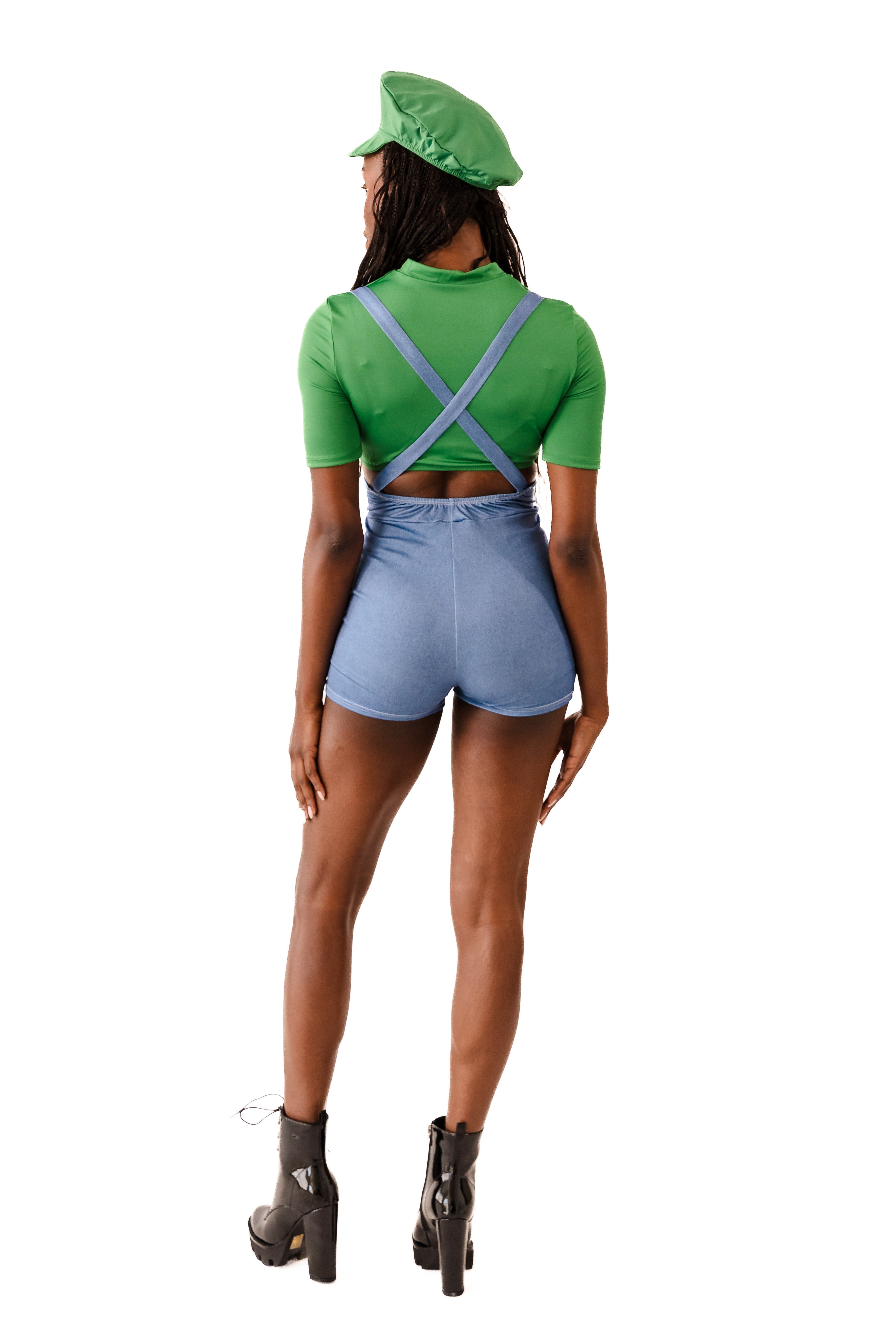 Green Halo Plumber Costume