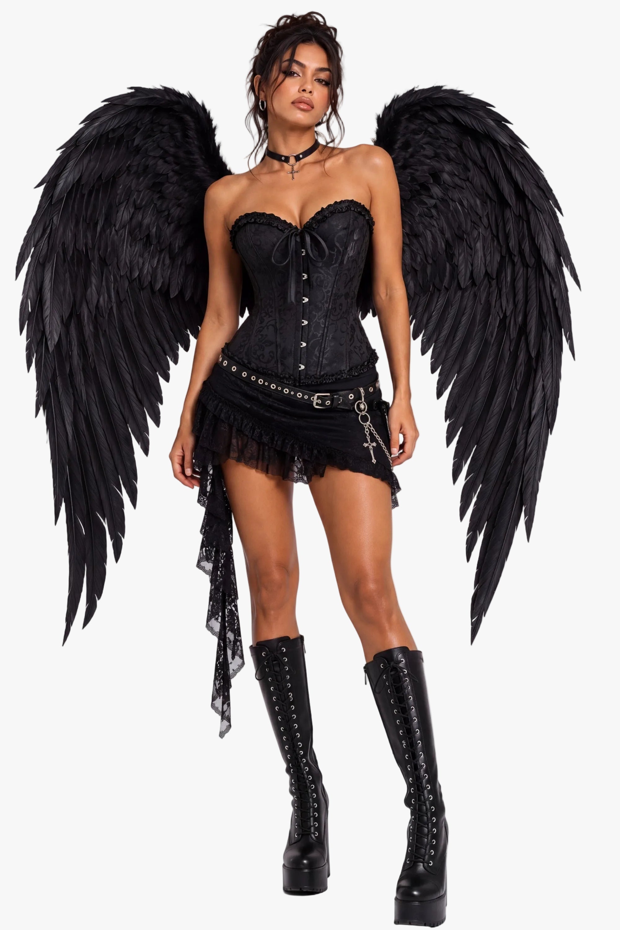 Velvet Noir Black Corset