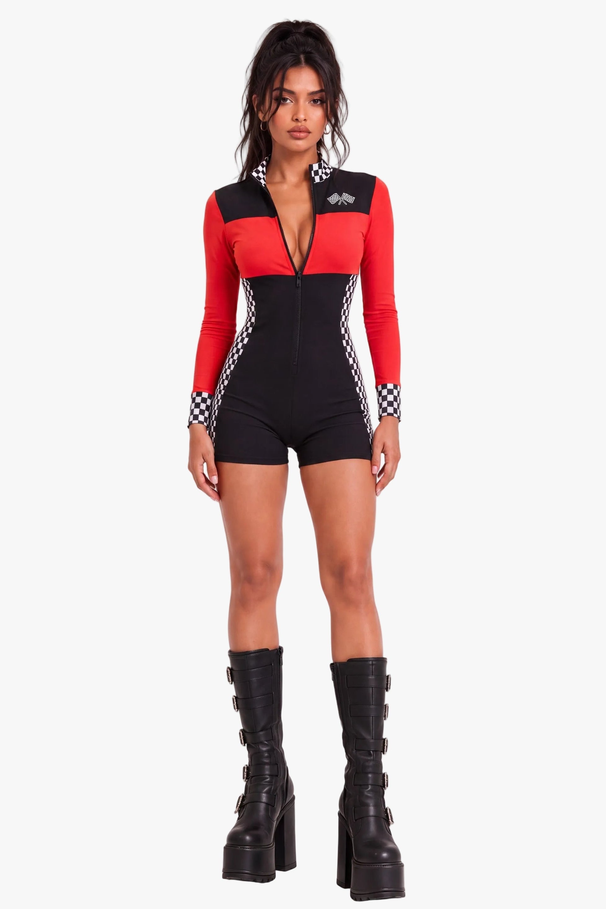 Speed Queen Racer Girl Costume