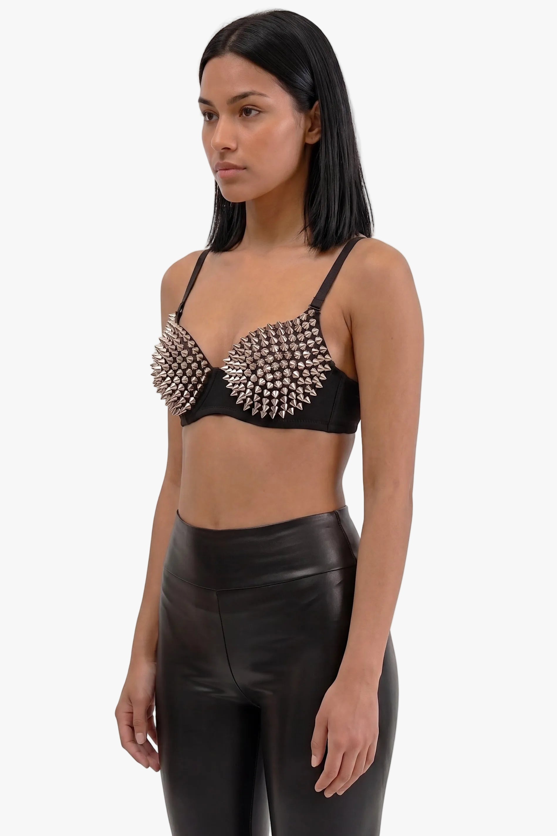 Steel Siren Studded Bralette