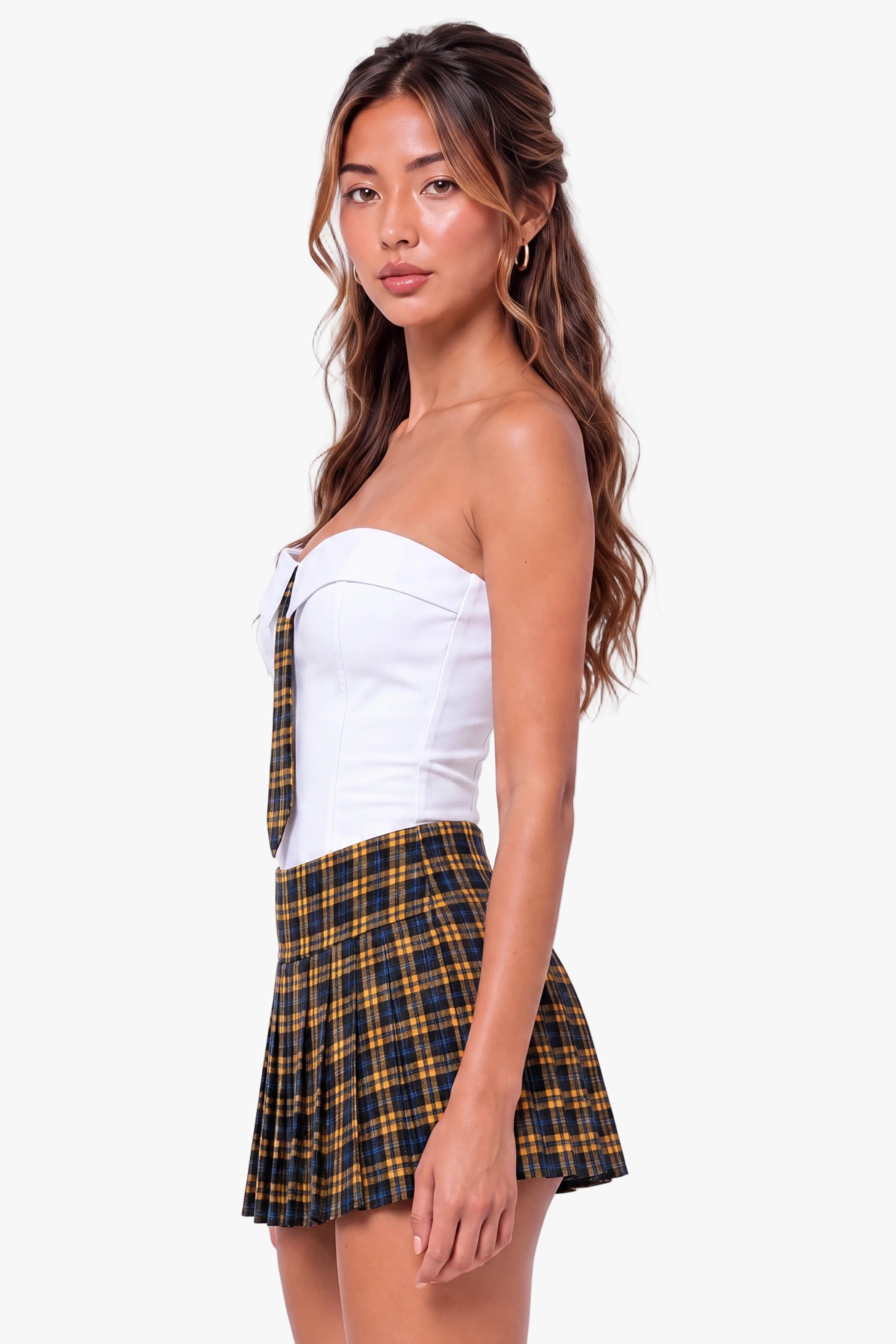 Honor Roll Hottie Yellow Skirt