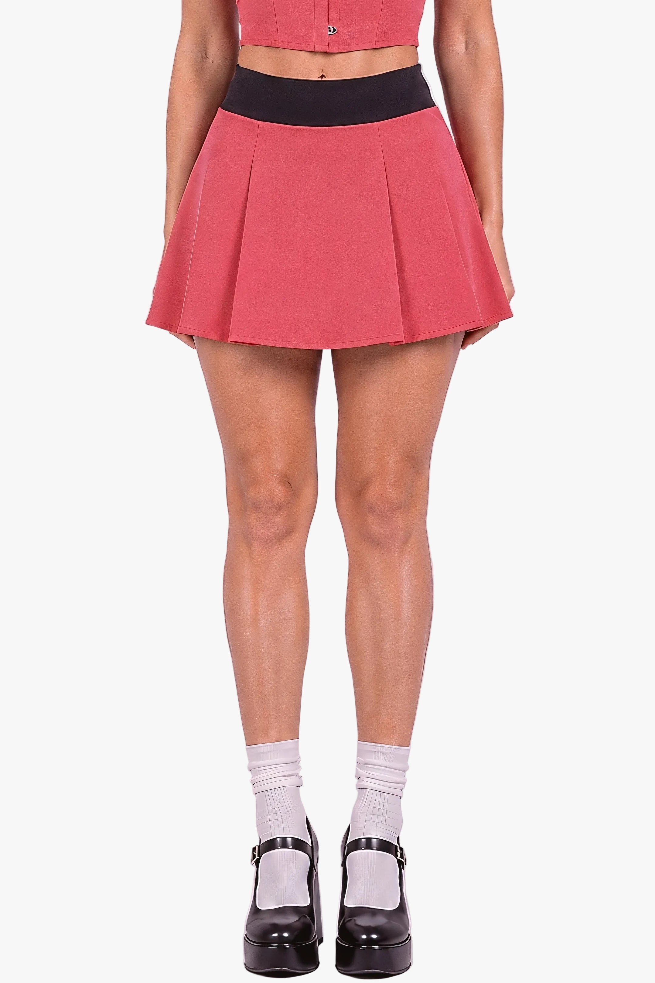 Powerhouse Dolly (Red) Skirt