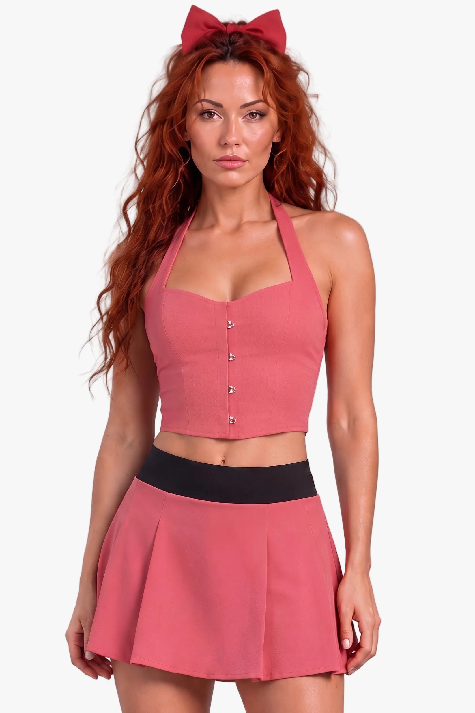 Powerhouse Dolly (Red) Corset