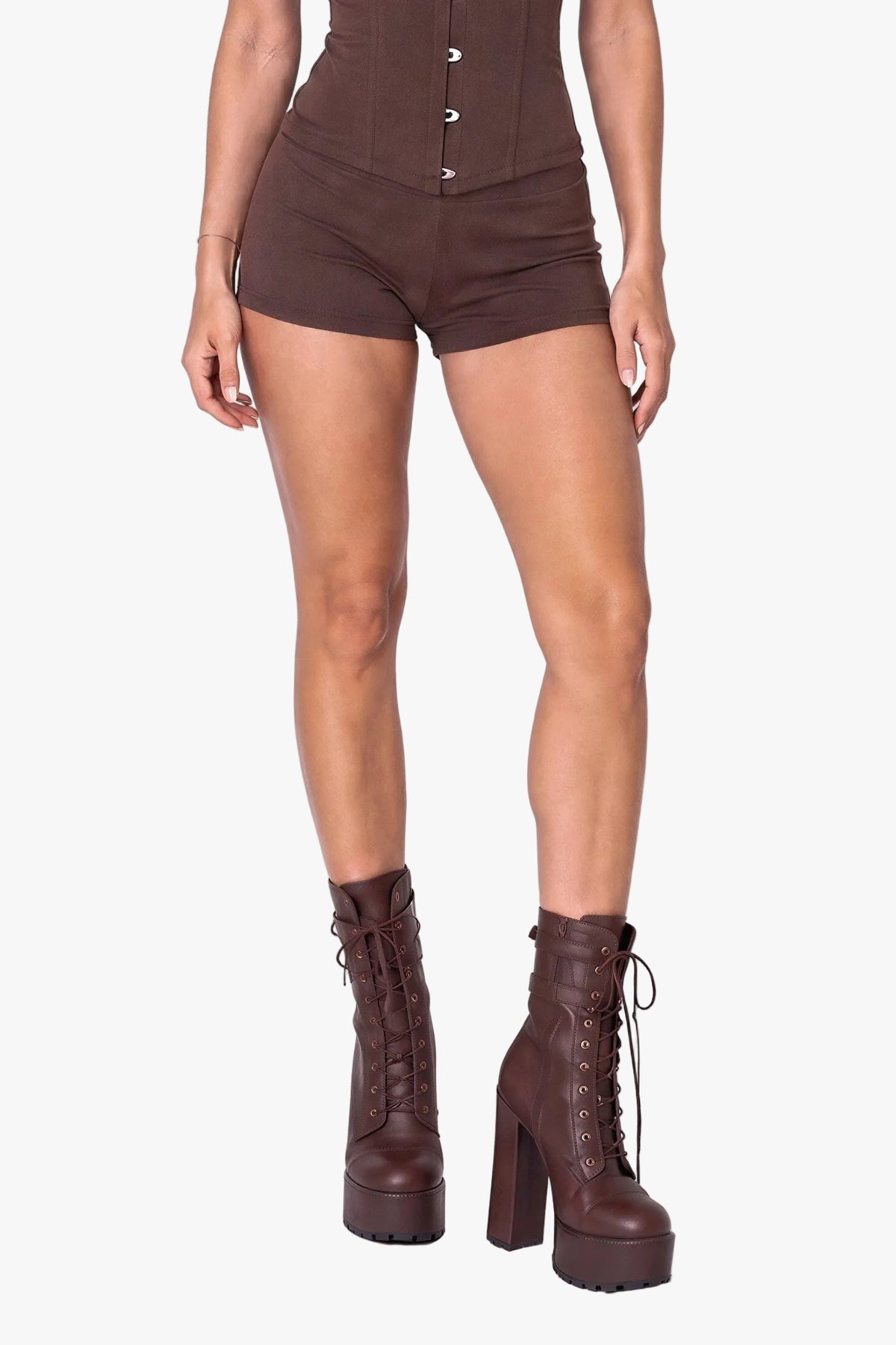 Courier Cutie Delivery Girl Shorts