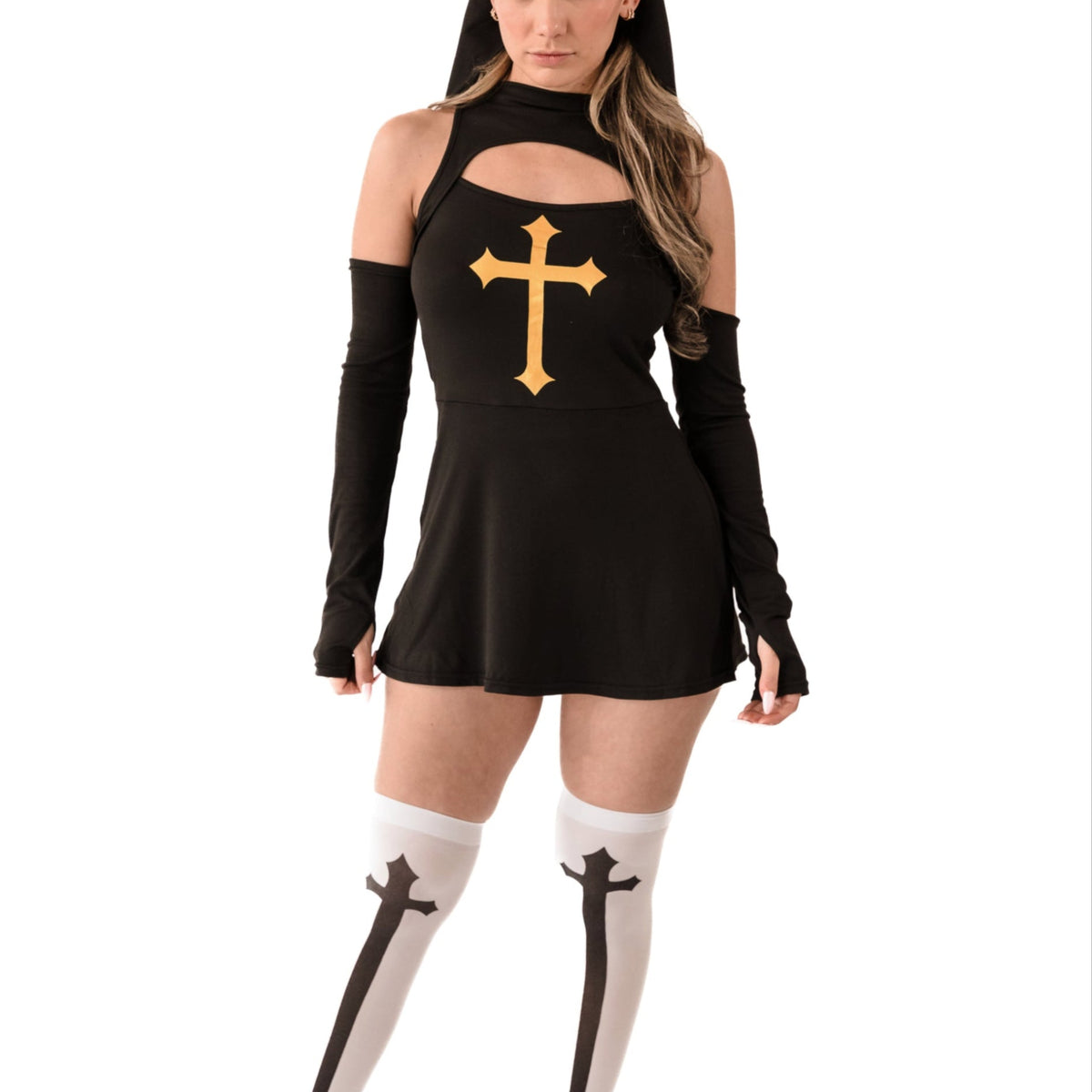 Sister Sin Costume – Sexy Nun Halloween Outfit
